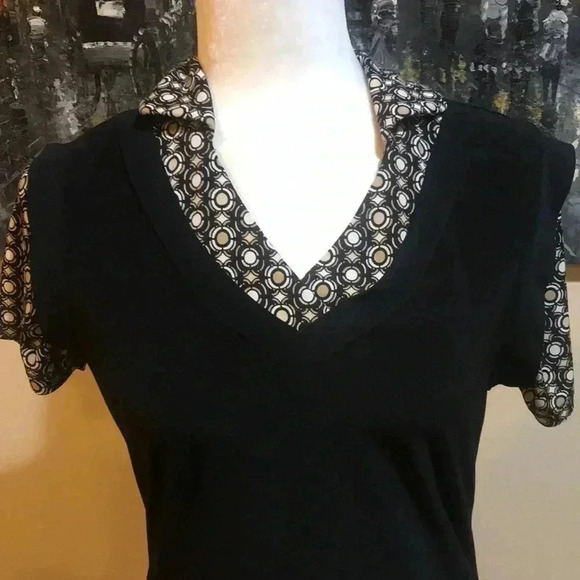 SUZIE COUTURE Womens Short Sleeved Top Vest Blouse Combo-Size S - Picture 5 of 7